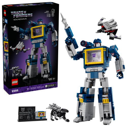 LEGO® Icons 10358 Transformers: Soundwave