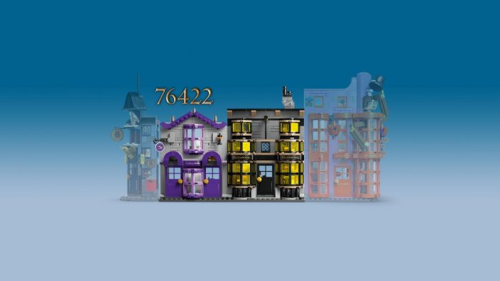 LEGO® Harry Potter™ 76439 Ollivanders™ e Capas de Madam Malkin