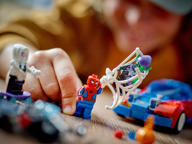 LEGO® Marvel 76279 Carro de Corrida Spider-Man e Green Goblin Venom