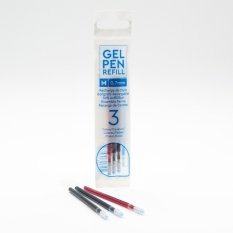 LEGO® Bolígrafos de gel, cartucho de repuesto 3 piezas - rojo, azul, negro