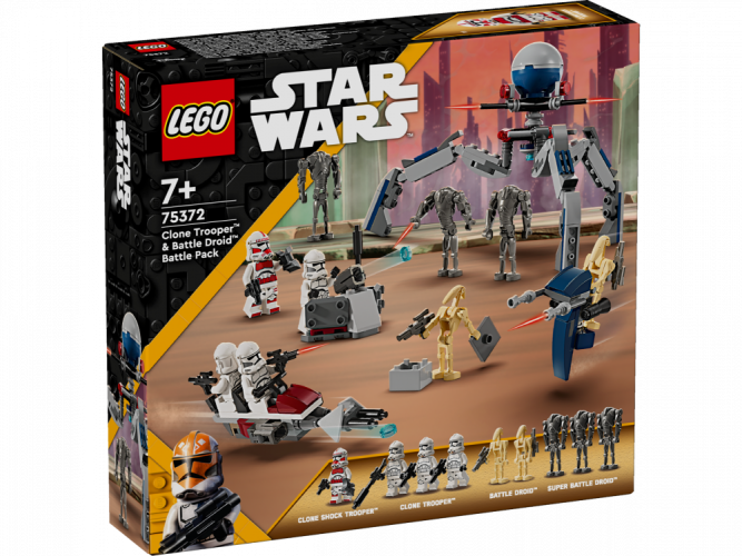 LEGO® Star Wars™ 75372 Battle PACK Clone Trooper™ e Battle Droid™