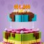LEGO® Iconic 40815 Születésnapi torta
