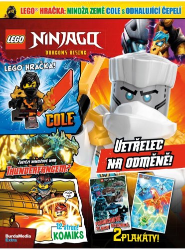 KOMIKS LEGO® NINJAGO® 10/2025 - Minifigurka Cole