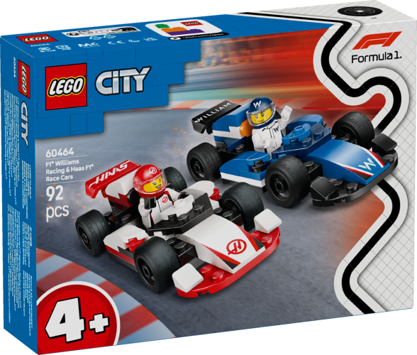 LEGO® City 60464 Monoposto Williams Racing e Haas F1®