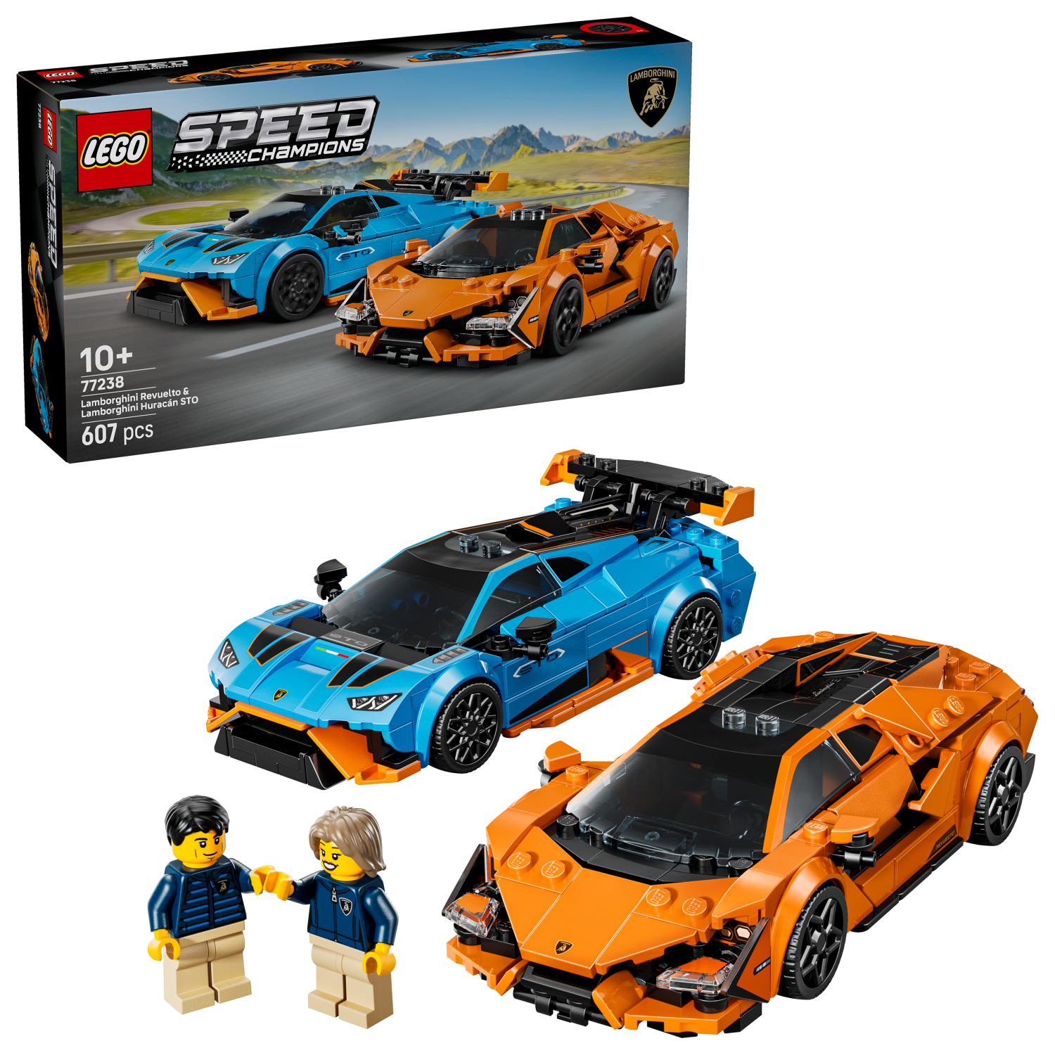 LEGO® Speed Champions 77238 Lamborghini Revuelto & Huracán