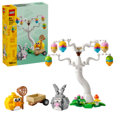 LEGO® Iconic 40808 Poszukiwanie pisanek z zajączkiem i kurczaczkiem
