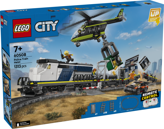 LEGO® City 60508 Überfall auf den Polizeizug