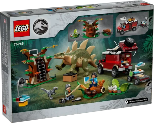 LEGO® Jurassic World™ 76965 Dinosaurier-Missionen: Entdeckung des Stegosaurus