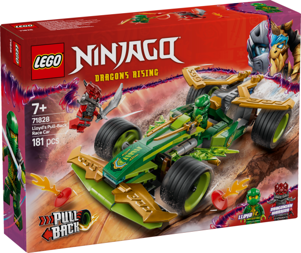 LEGO® Ninjago® 71828 Samochód wyścigowy Lloyda z napędem typu pull-back