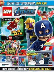 KOMIKS LEGO® MARVEL AVENGERS 04/2025 - Minifigurka Iron Man