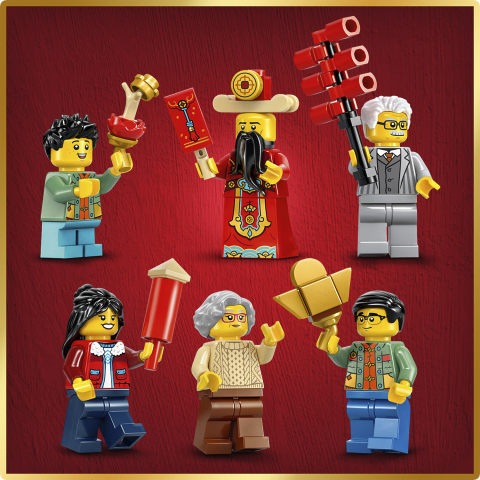 LEGO® Iconic 80118 Chińska petarda noworoczna