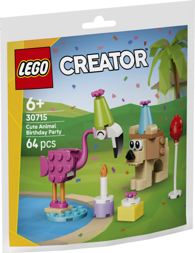 LEGO® Creator 30715 Niedliche Tiere Feiern Geburtstag