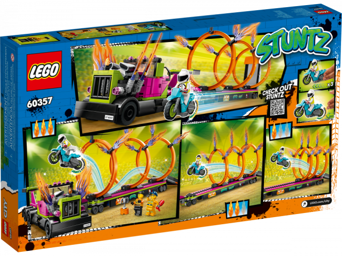 LEGO® City 60357 Le défi de cascade : les cercles de feu