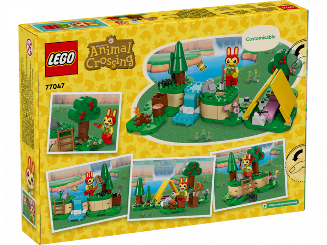 LEGO® Animal Crossing™ 77047 Zabawy na świeżym powietrzu Bunnie