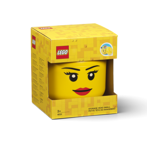 LEGO® Cabeça de armazenamento (tamanho S) - rapariga