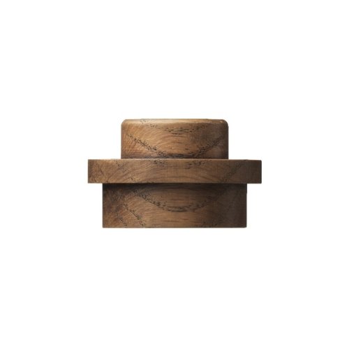 LEGO® appendiabiti da parete in legno, 3 pezzi (rovere - tinto scuro)
