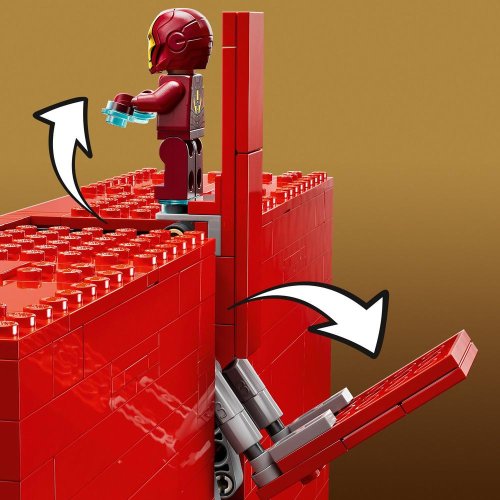 LEGO® Marvel 76313 Logótipo MARVEL e Minifiguras