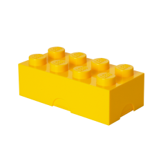 LEGO® boîte à goûter 100 x 200 x 75 mm - Jaune