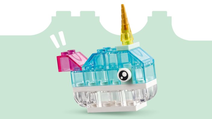 LEGO® Classic 11040 La boîte de briques transparentes magiques