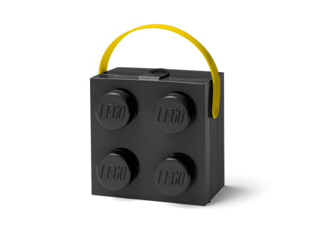 LEGO® boîte avec poignée - noir
