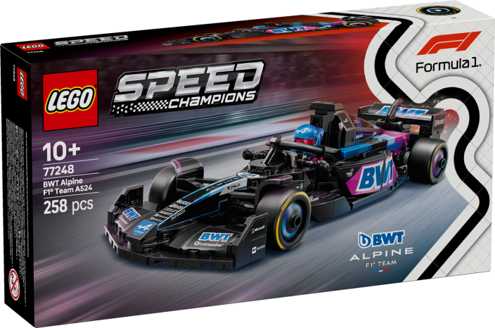 LEGO® Speed Champions 77248 Carro de Corrida BWT Alpine F1® Team A524