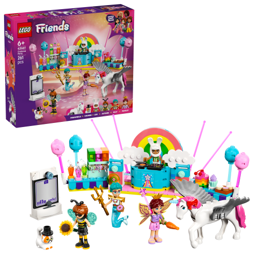 LEGO® Friends 42661 Festa de Disfarces com Unicórnio e Fada