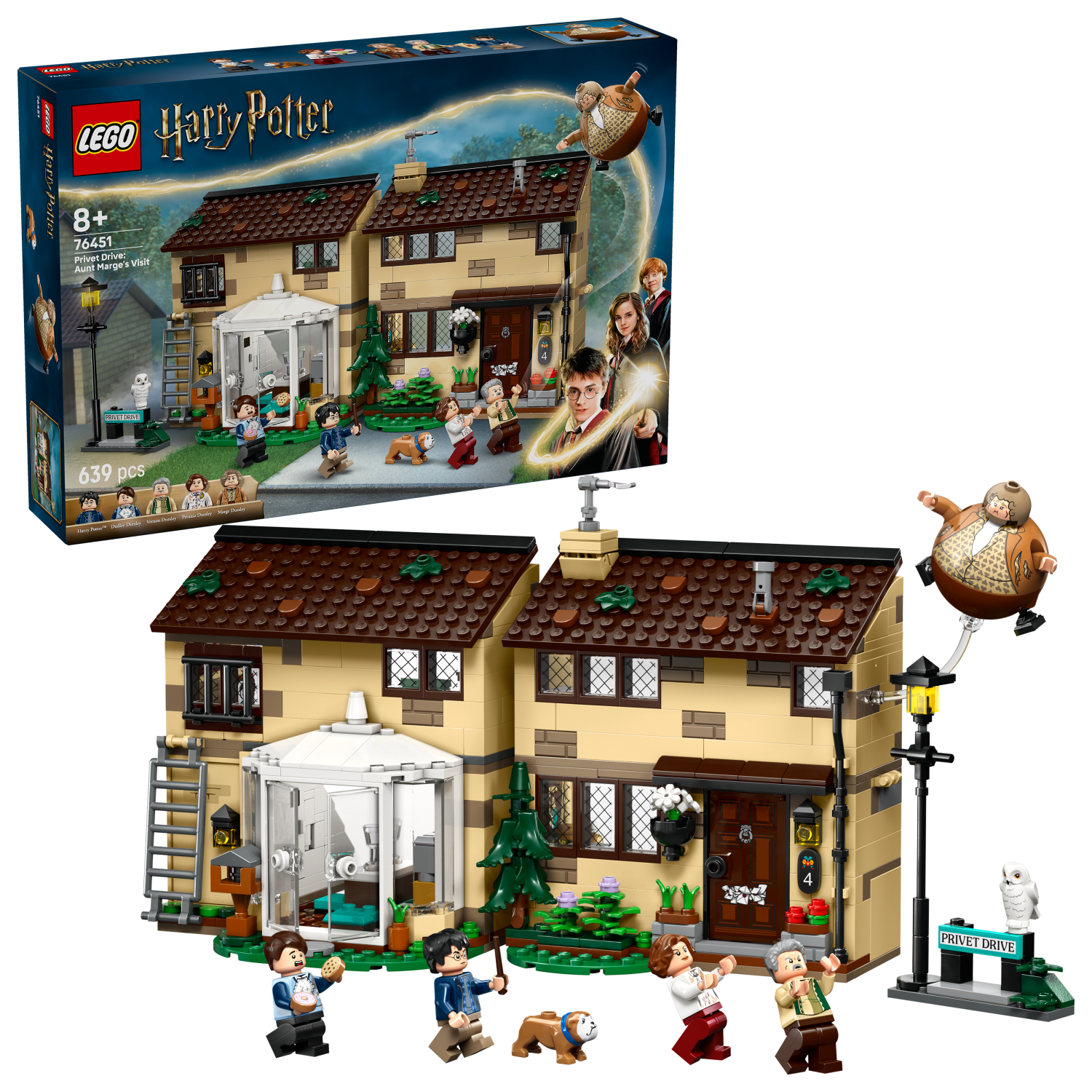 専用J様 LEGO® Harry Potter TM 76451 プリベット通り：マージおばさんが