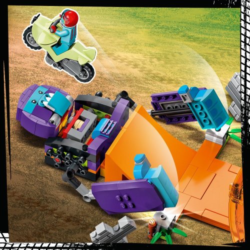 LEGO® City 60338 Le looping du chimpanzé cogneur