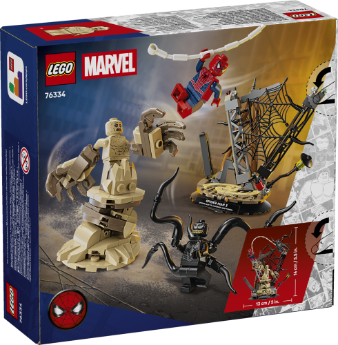 LEGO® | Marvel 76334 Epický súboj: Spider-Man vs. Sandman