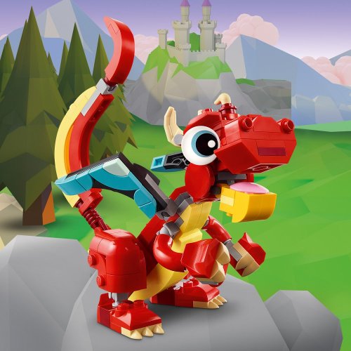 LEGO® Creator 3 w 1 31145 Czerwony smok