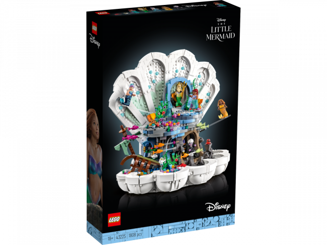 LEGO® Disney™ 43225 Le coquillage royal de La Petite Sirène
