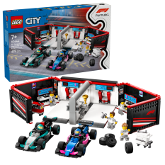 LEGO® City 60444 F1® Garage & Mercedes-AMG & Alpine Cars