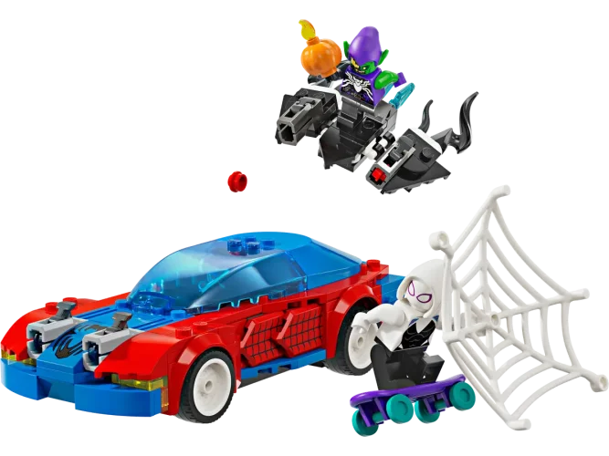LEGO® Marvel 76279 Spider-Mans Rennauto & Venom Green Goblin