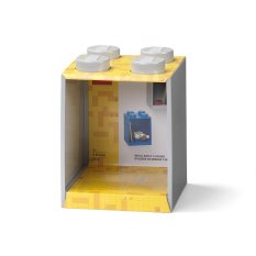 LEGO® Brick 4 hanging shelf - grey