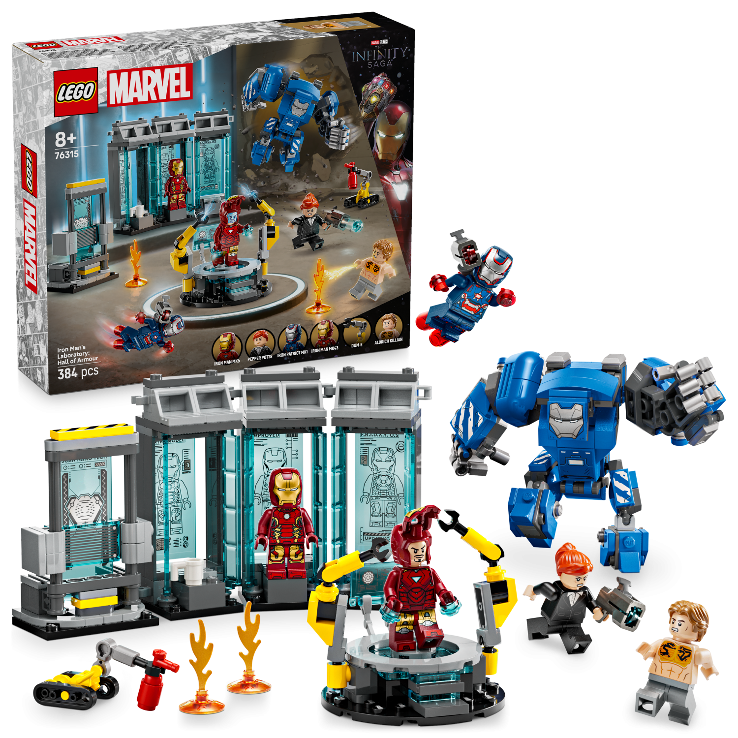 Iron Man Lego Movie Avengers LEGO 76104 Marvel Avengers Infinty