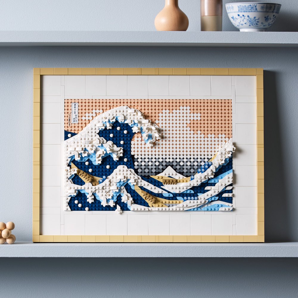 オリジナルアート作品#27 LEGO® Art 31208 Hokusai – The Great Wave | KITSTORE.cz