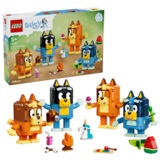 LEGO® Bluey 11217 Família da Bluey Construída com Peças
