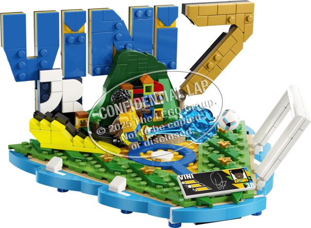 LEGO® LEGO® Editions 43027 Vini Jr. – Fußball-Highlights