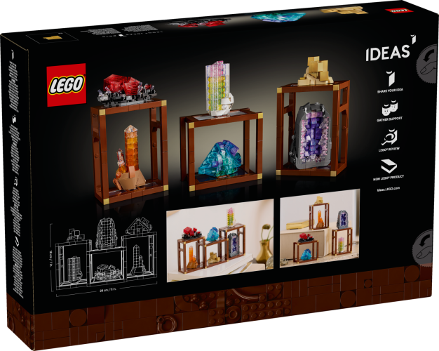 LEGO® Ideas 21362 Coleção de Minerais