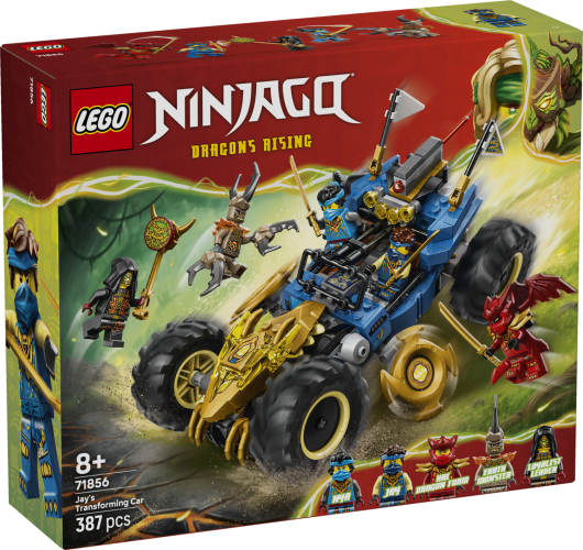 LEGO® Ninjago 71856 Jays Transformationsflitzer