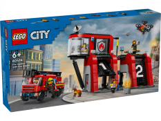 LEGO® City 60414 Parque de Bomberos con Camión de Bomberos