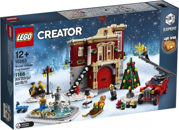 LEGO® Creator Expert 10263 La caserne des pompiers du village d'hiver