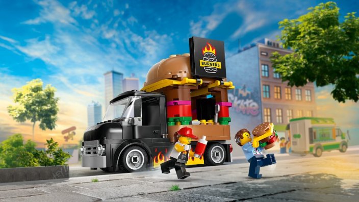 LEGO® City 60404 Le food-truck de burgers