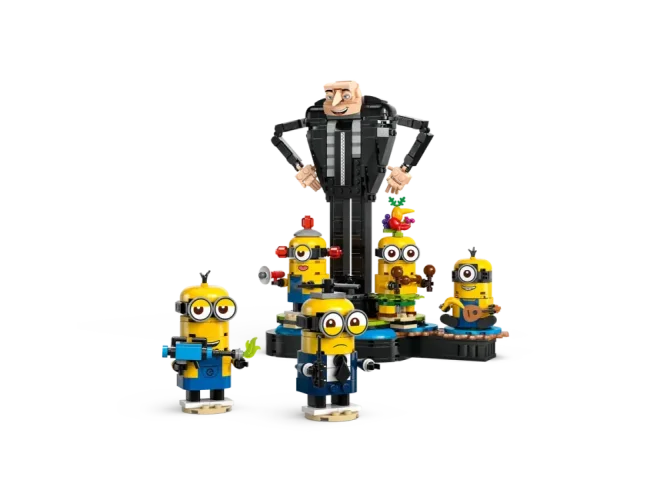 LEGO®  Despicable Me 4 75582 Brick-Built Gru and Minions