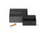 LEGO® Baustein-Schaufel - grau/schwarz, 2er-Set
