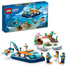 LEGO® City 60377 Explorer Diving Boat