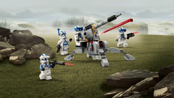 LEGO® Star Wars™ 75345 Pack de combat des Clone Troopers™ de la 501ème légion