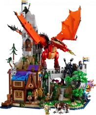 LEGO® Ideas 21348 Dungeons & Dragons: Opowieść czerwonego smoka