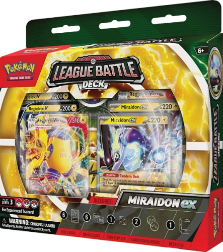 Pokémon TCG: Miraidon ex League Battle Deck