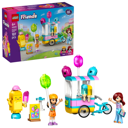 LEGO® Friends 42692 Loja de Gelados e Balões